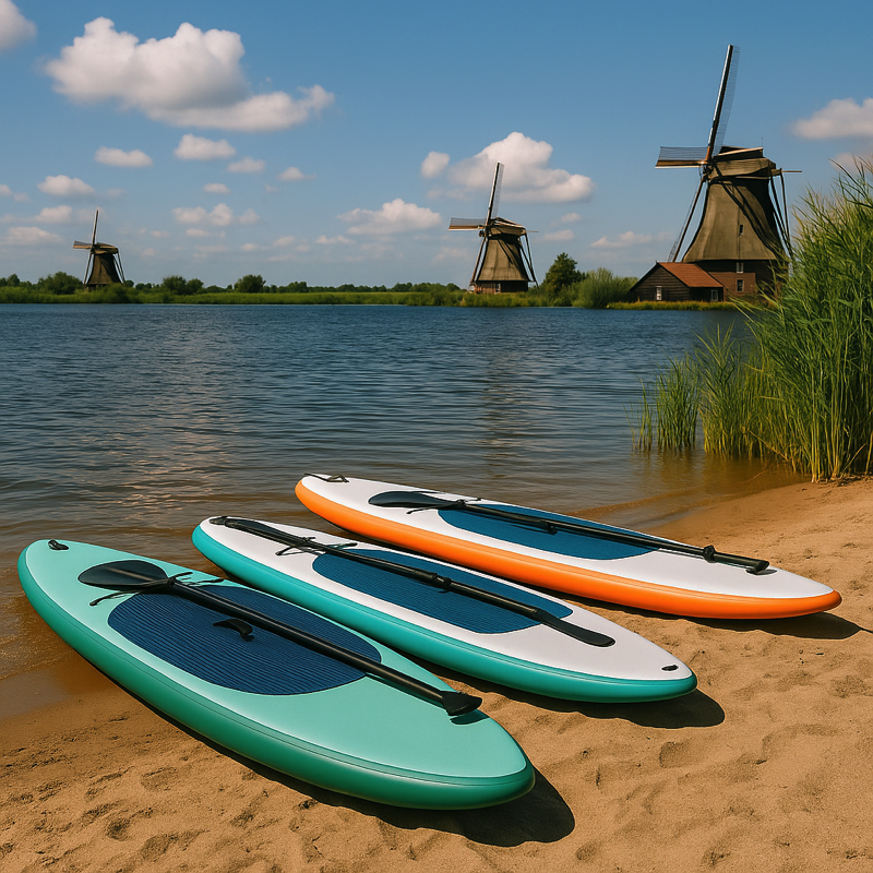 Rotsachtige kust met blauwe zee